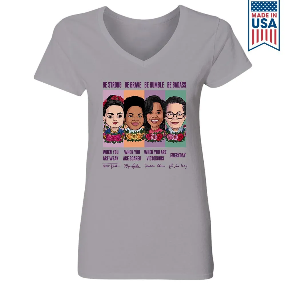 Women's V-neck T-shirt TSVW589