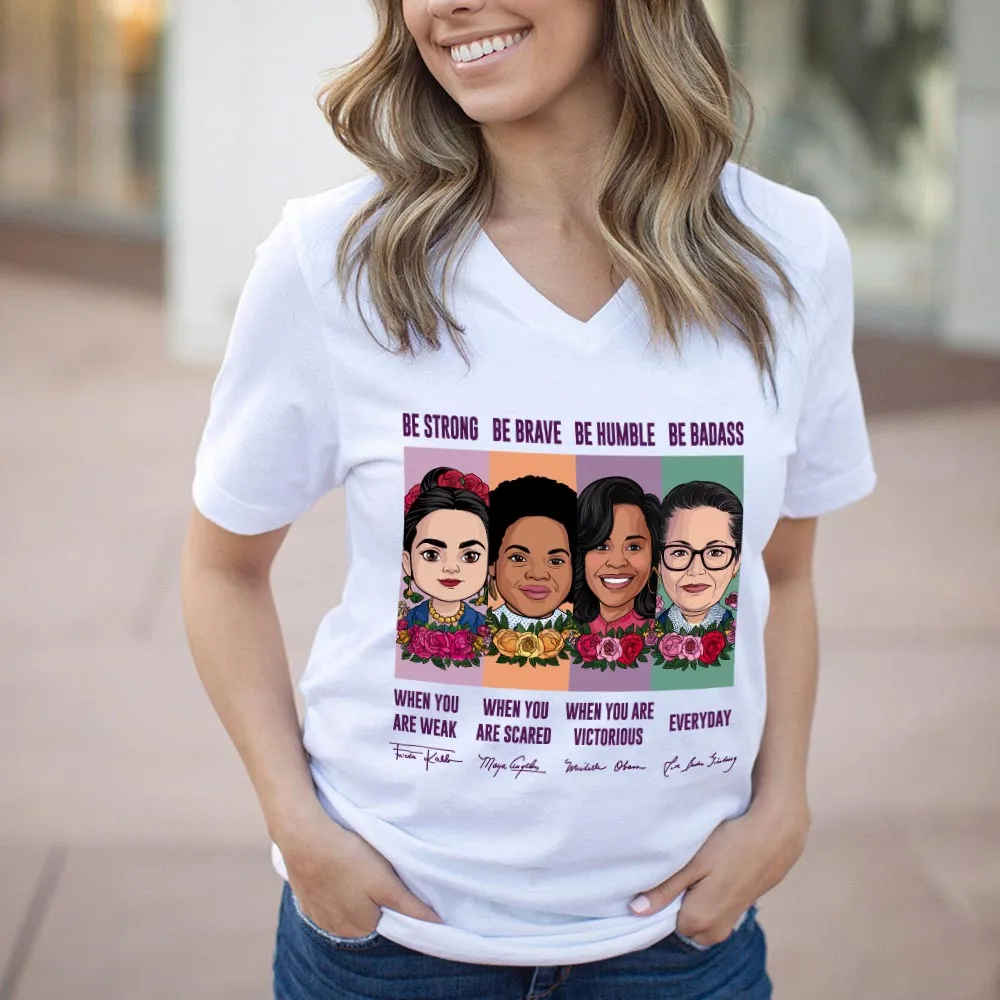 Women's V-neck T-shirt TSVW589