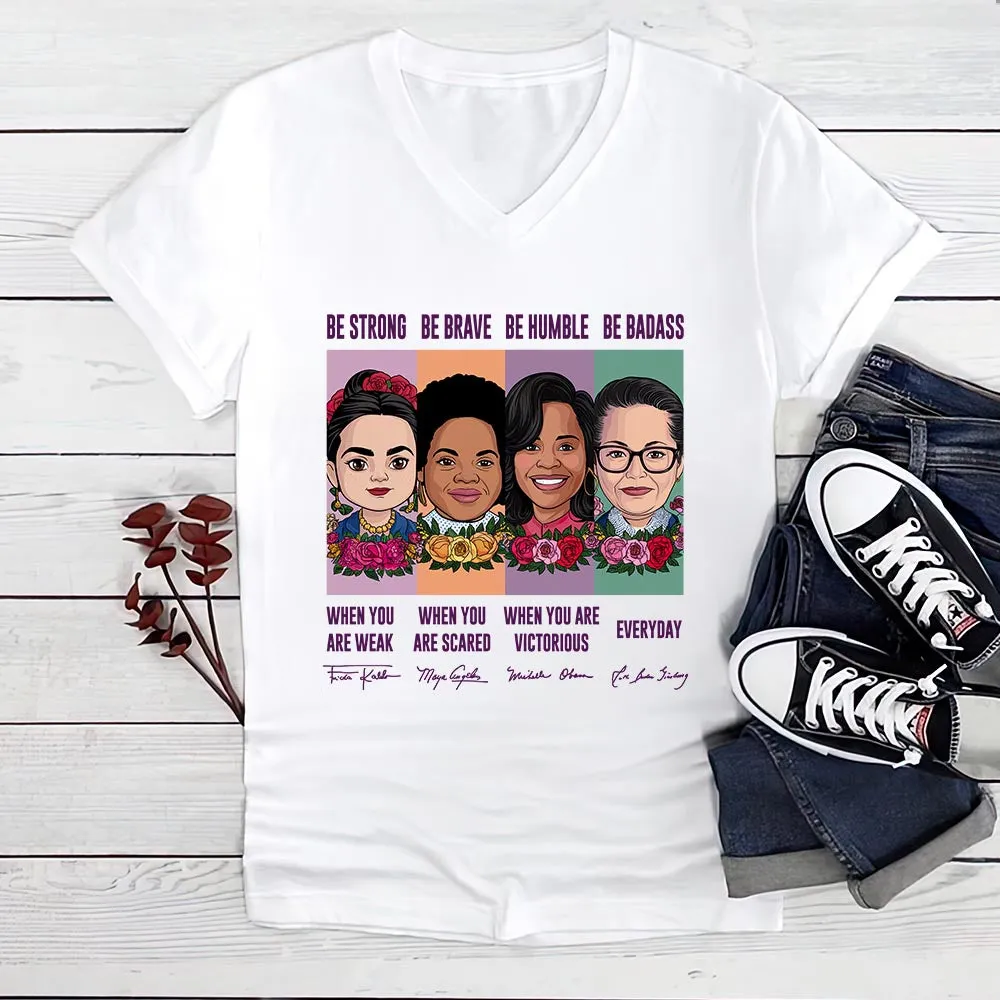Women's V-neck T-shirt TSVW589