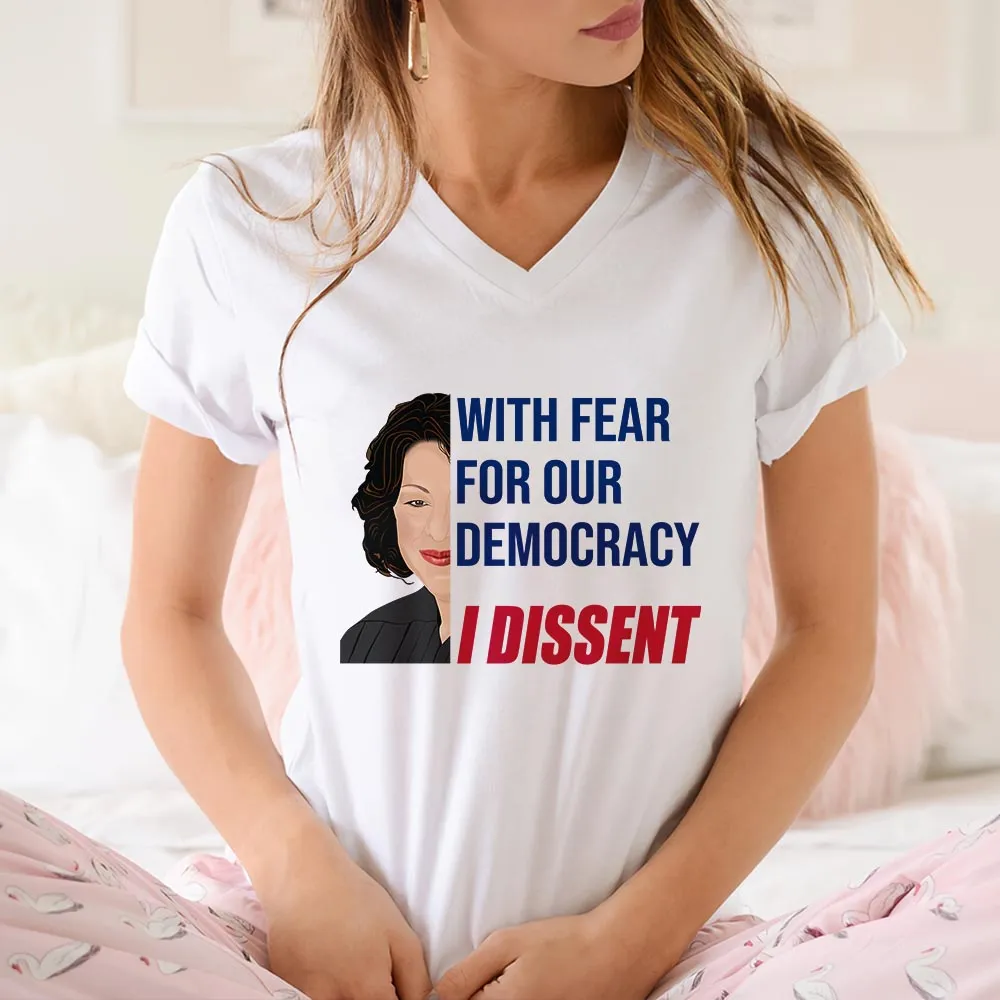 Women's V-neck T-shirt TSVW611