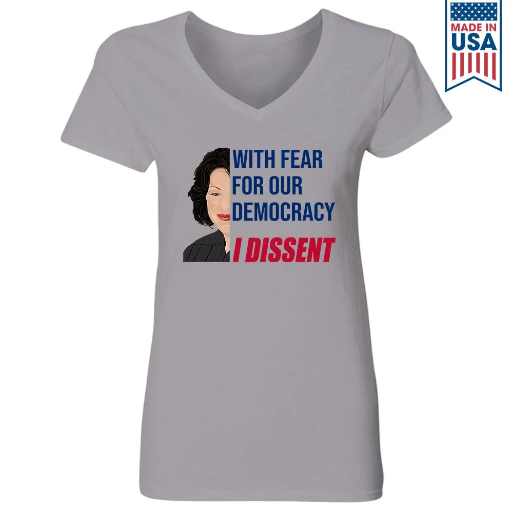 Women's V-neck T-shirt TSVW611