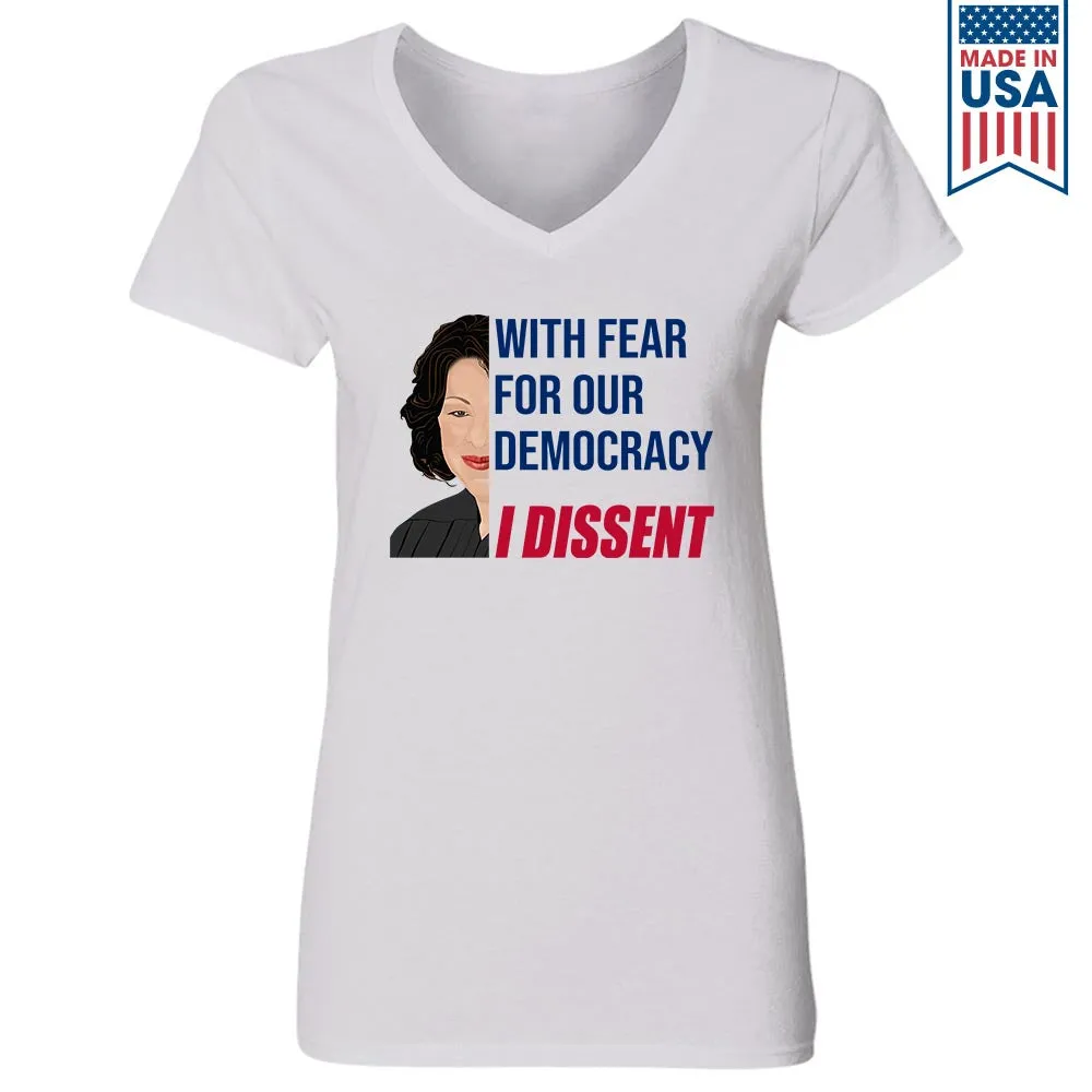 Women's V-neck T-shirt TSVW611