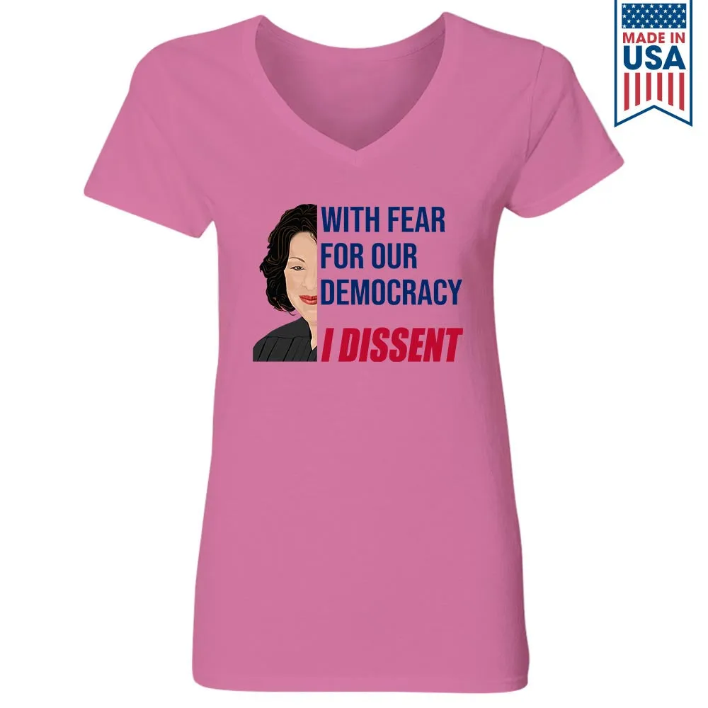 Women's V-neck T-shirt TSVW611