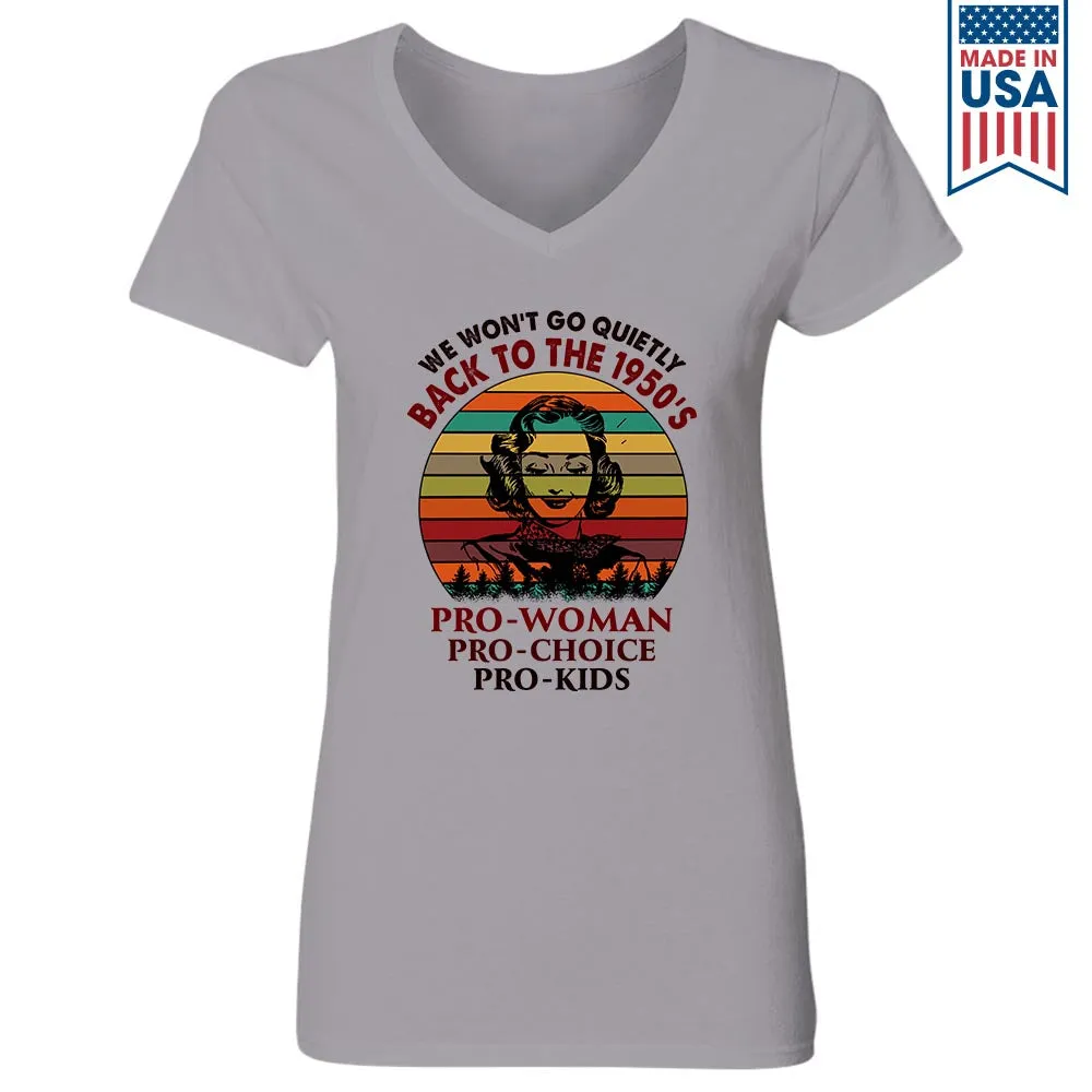 Women's V-neck T-shirt TSVW617